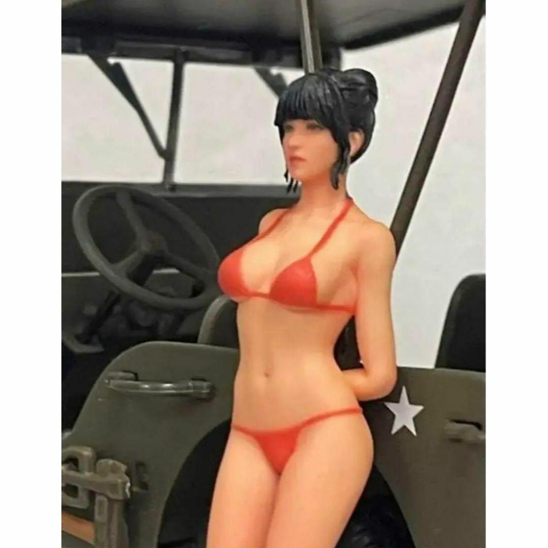 JOY2-RED 1/18★フィギュア★1/64より大★ミニカーに★ジオラマに