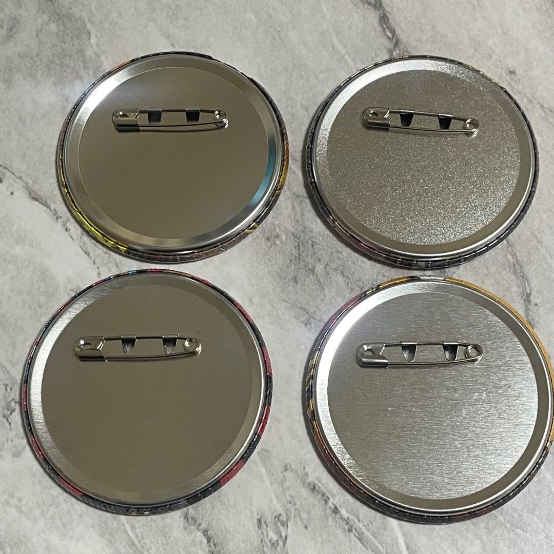 缶バッジ 4点 トラファルガー・ロー 輩缶バッジ ワノ国 ラグナシア