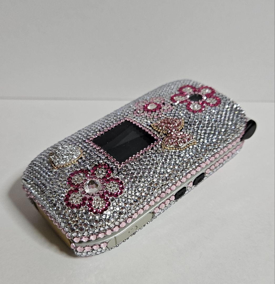 フラワー①】デコ電/平成レトロ/ガラケー/ギャル/GAL/キティ/凸電