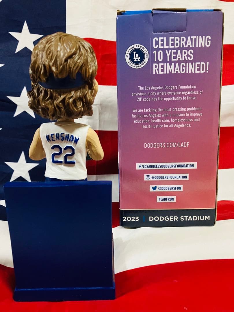 2023年限定 クレイトン・カーショウ ボブルヘッド