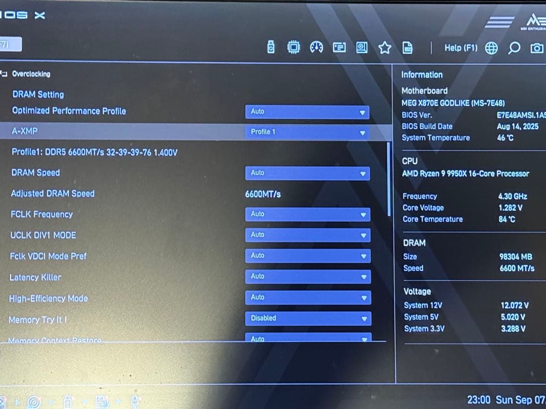 CORSAIR DDR5メモリ96GBセットXMP DDR5-6600/6800