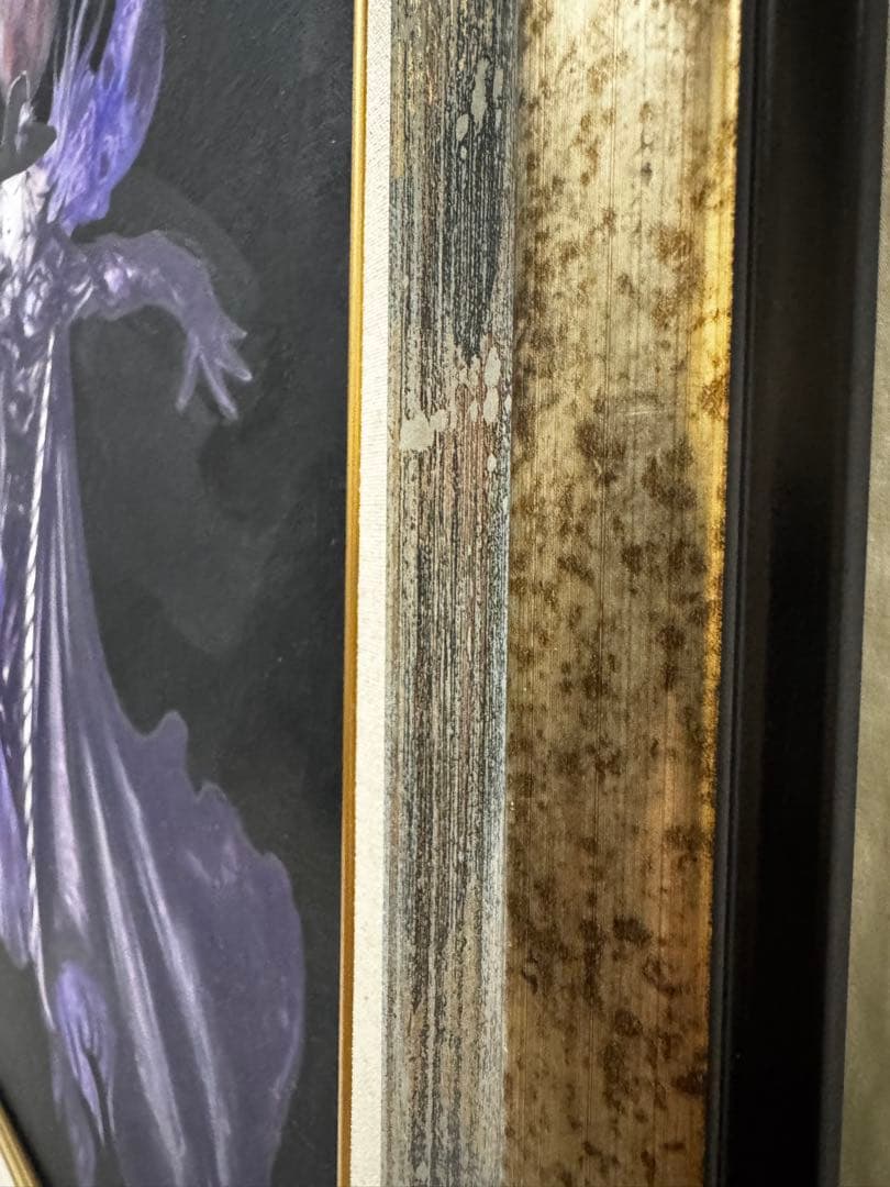 天野喜孝/戦士画/F10号/絵画/額縁/油彩画/肉筆/手書き