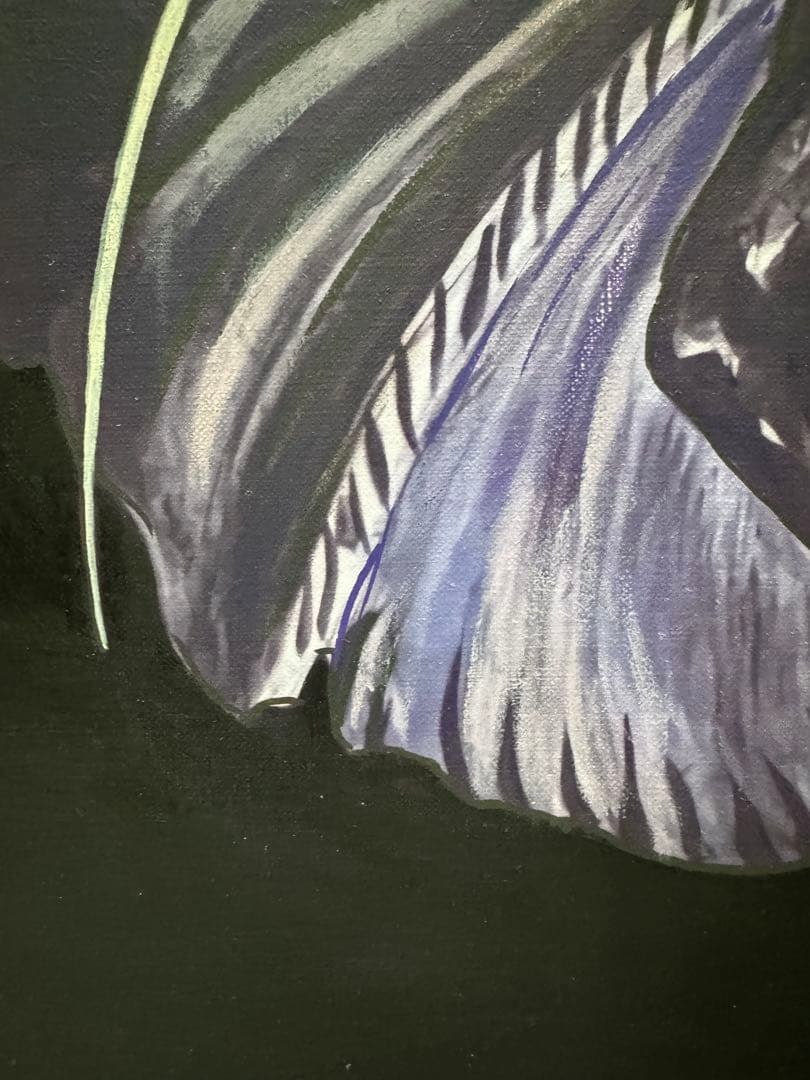 天野喜孝/戦士画/F10号/絵画/額縁/油彩画/肉筆/手書き