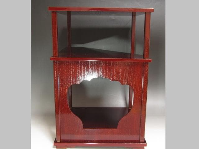 ★　駒沢利斎　仙扇棚　裏千家　十四代　淡々斎の花押がございます★x544