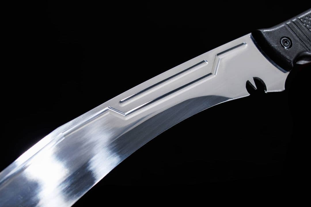 【津波カーブ】古兵器 武具 刀装具 日本刀　模造刀 居合刀 武士道 鑑賞用