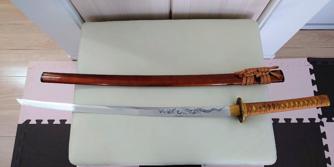 模造刀　龍刻　大刀　居合刀　武具