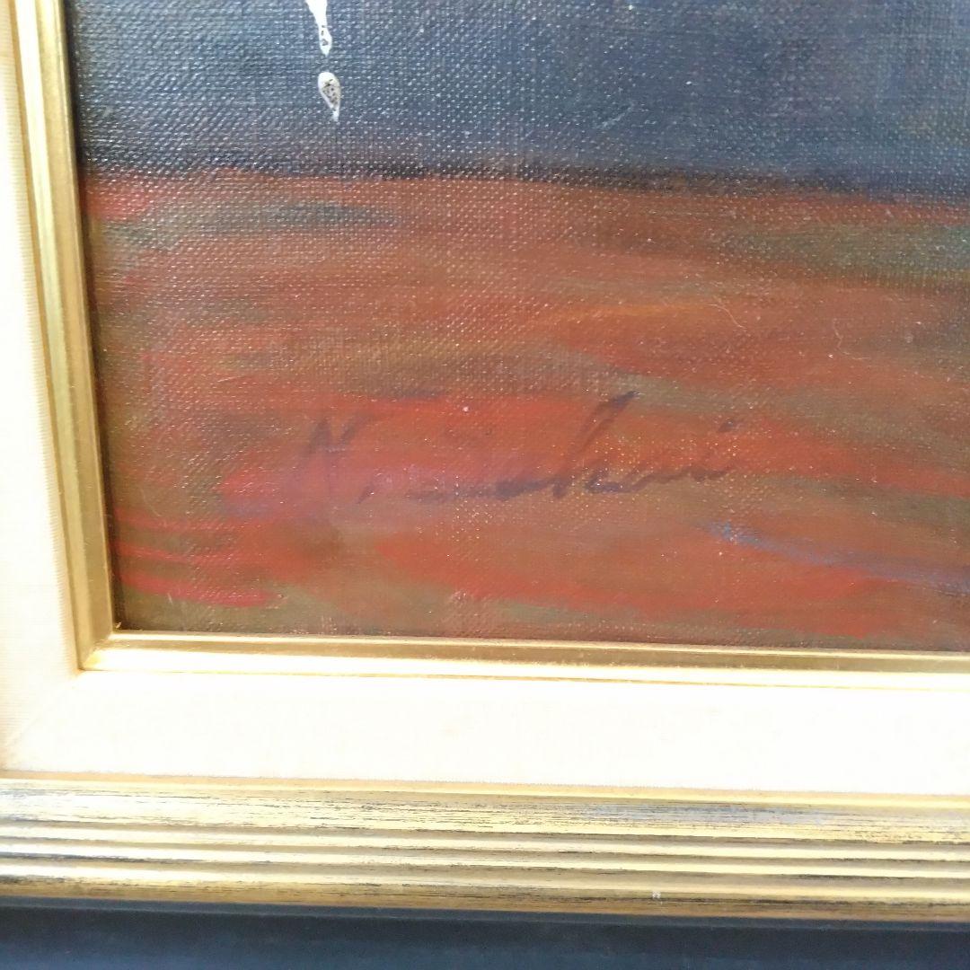 《値下げOK》【真作】酒井宜子 油彩 F20号『天平』 額装・箱付