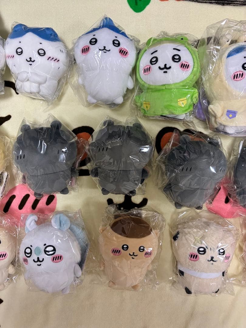 ちいかわ　ぽてたま・ぬいぐるみ(新品タグ付)23個セット　豪華5点のオマケ付き！