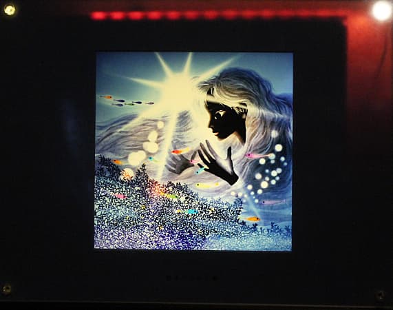 藤城清治 【結衣のうつし絵】 ライトアップアート