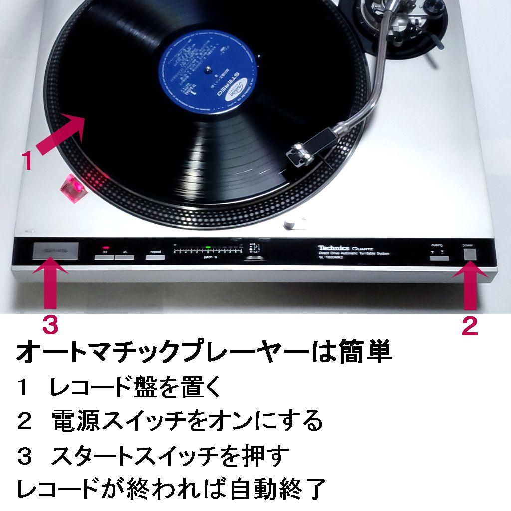 Technics テクニクス ターンテーブル SL-1600MK2 通電確認済
