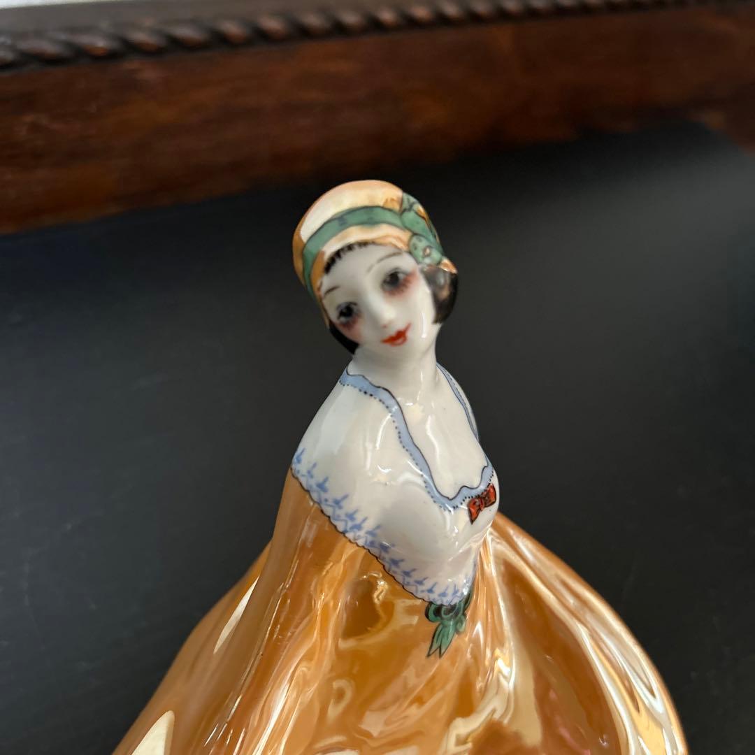 オールドノリタケ デコレディ ラスター彩 小物入れ・ピントレー