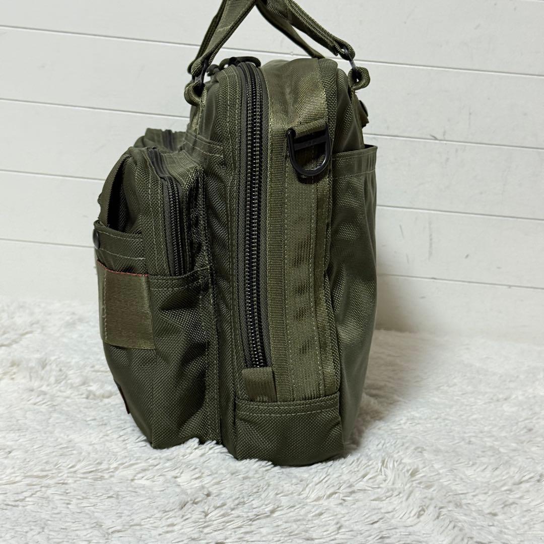 未使用✨ブリーフィング　ビジネスバッグ　モバイルライナー16 カーキ　2way