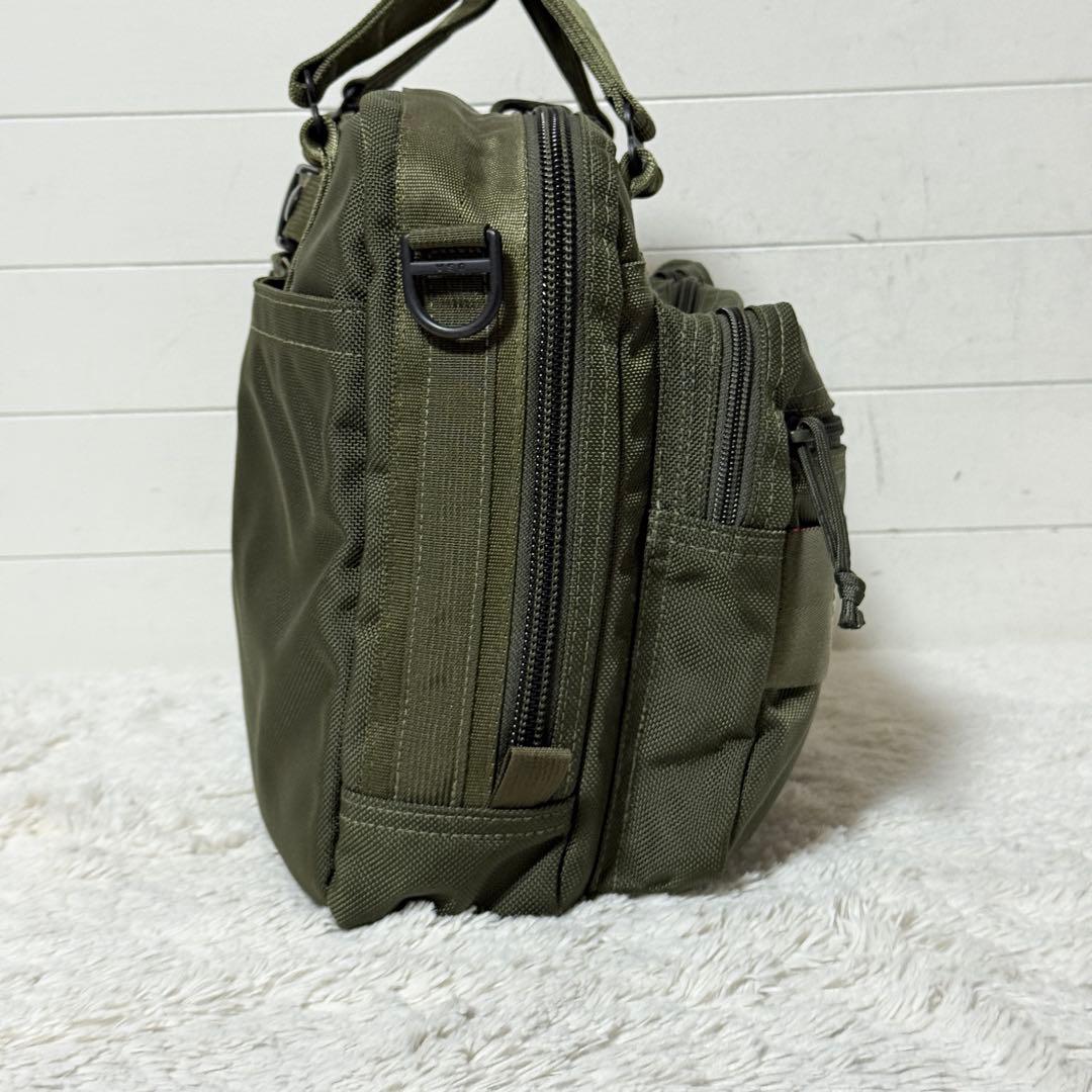 未使用✨ブリーフィング　ビジネスバッグ　モバイルライナー16 カーキ　2way