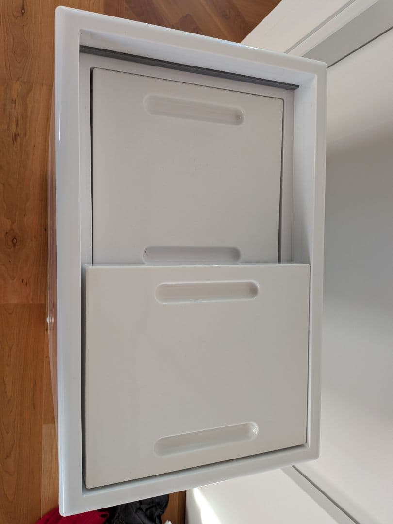 【美品】アレジア冷凍庫小型上開き41LスリムAR-BD43 2019年製造