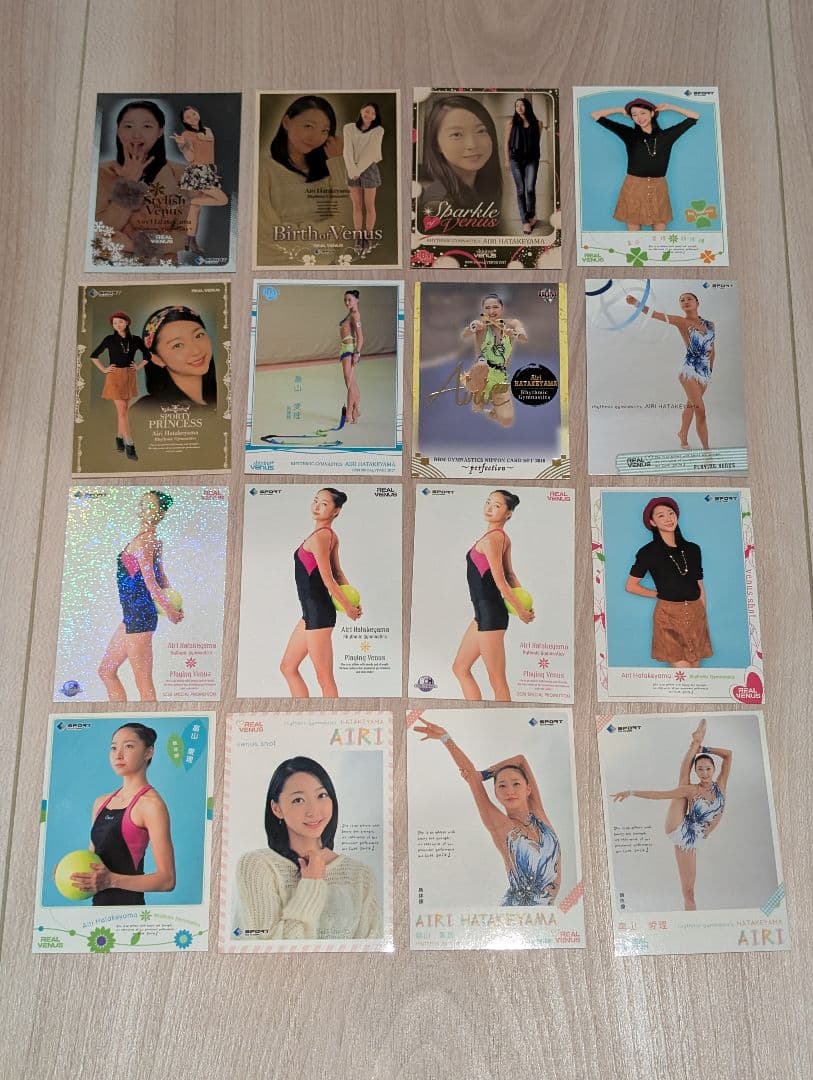 畠山愛理　REAL VENUS 直筆サインカード　ノーマルカード