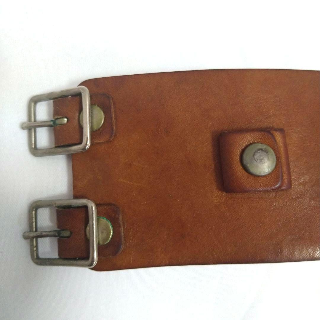 【キャスティングヒーロー】gbbレザーカフ ジョニーデップ着 ブレスレット