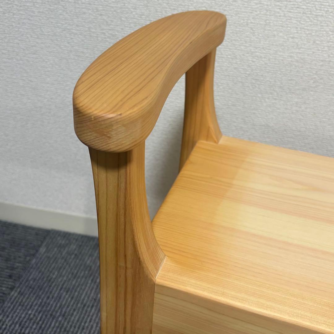 玄関スツール 紀州ヒノキ G.WORKS