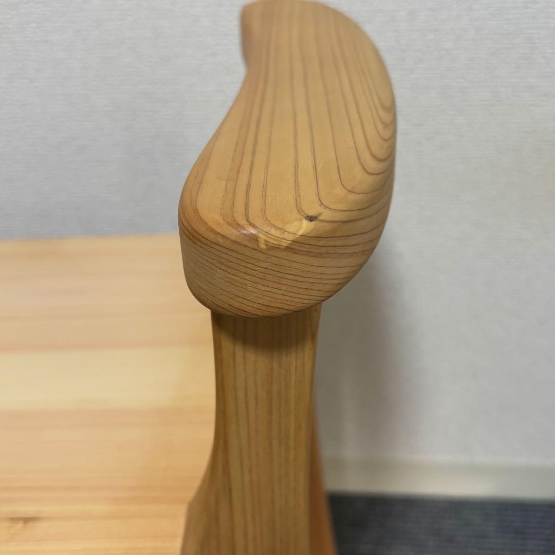 玄関スツール 紀州ヒノキ G.WORKS