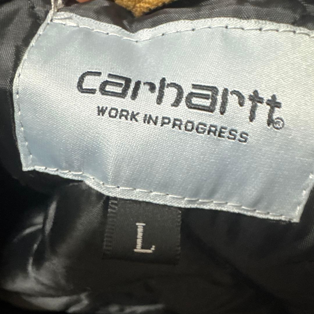 carhartt コーデュロイ襟 ブラウンジャケット L