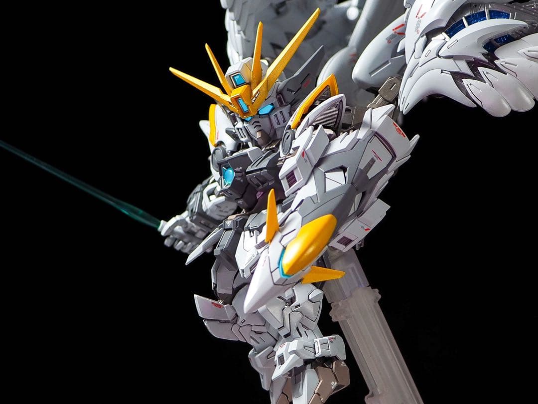 mg MGSD ウイングガンダムゼロ EW 全塗装 完成品 模型・プラモデル