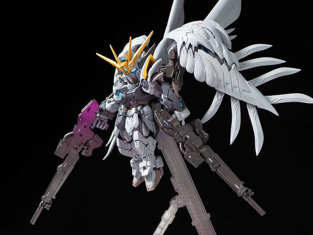 全塗装完成品】MGSD ウイングガンダムゼロ EW