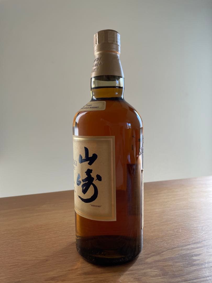 山崎 シングルモルトウイスキー 12年 700ml 未開封 箱なし サントリー