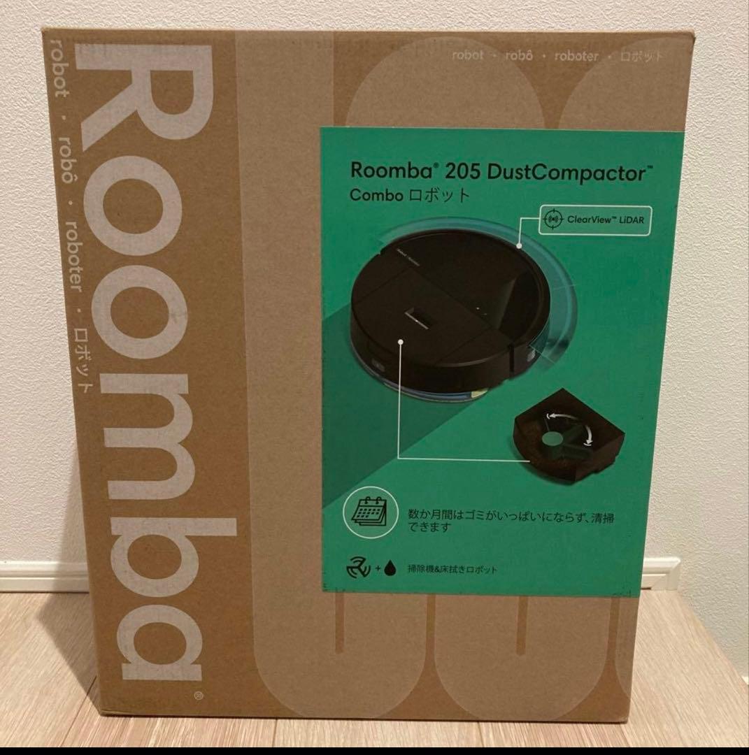 Roomba 205 DustCompactor ロボット掃除機 国内正規品】 ロボット掃除機 「ルンバ」205 DustCompactor combo