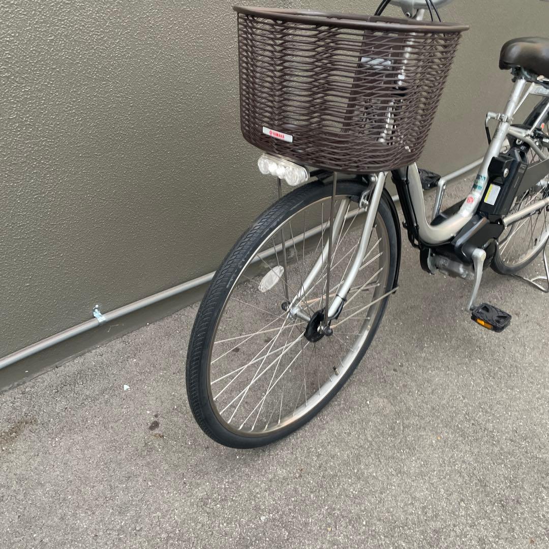 【8.7A h】ヤマハ電動アシスト自転車26インチ シルバー
