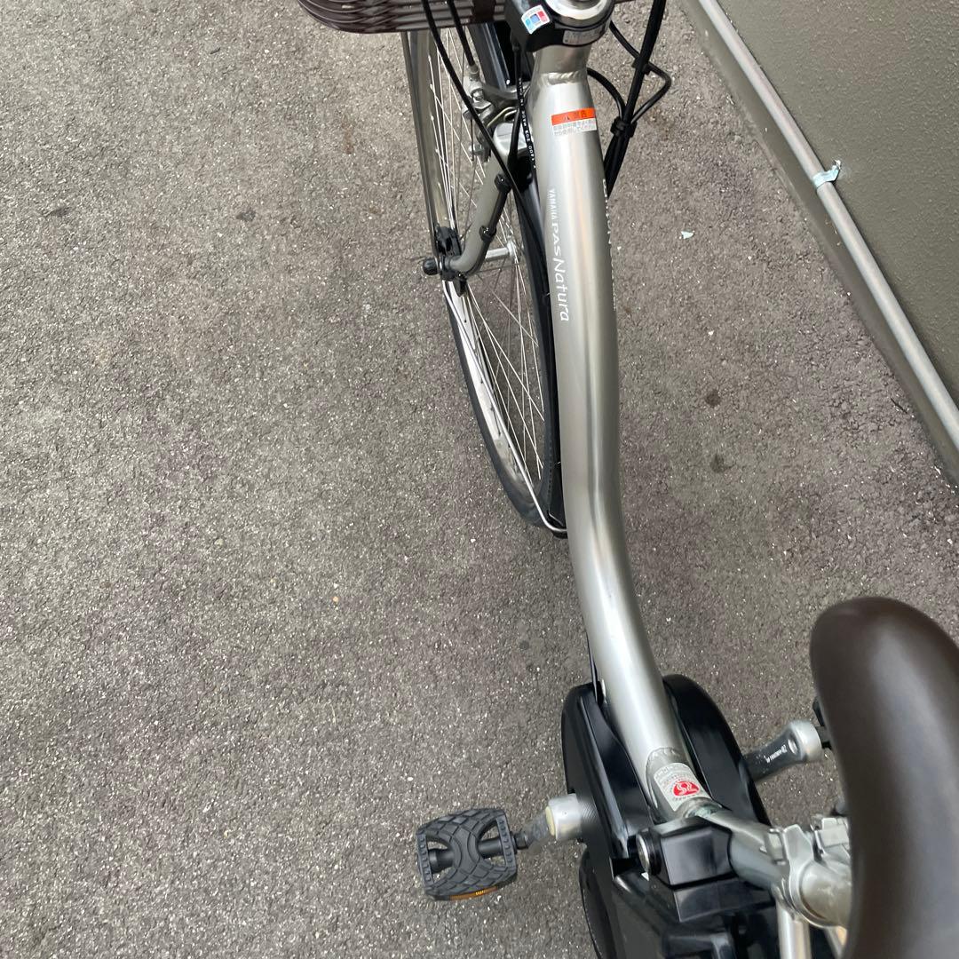 【8.7A h】ヤマハ電動アシスト自転車26インチ シルバー