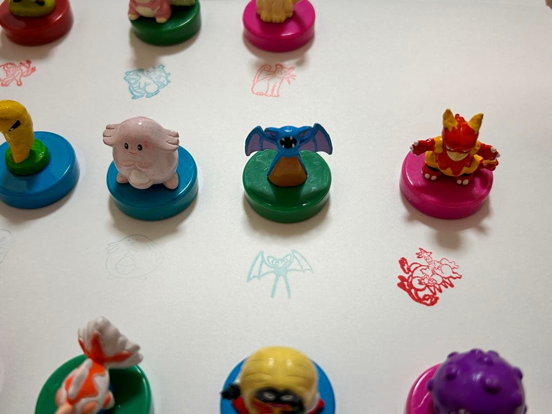 ポケモン スタンプ フィギュア ハンコ ミニフィギュア