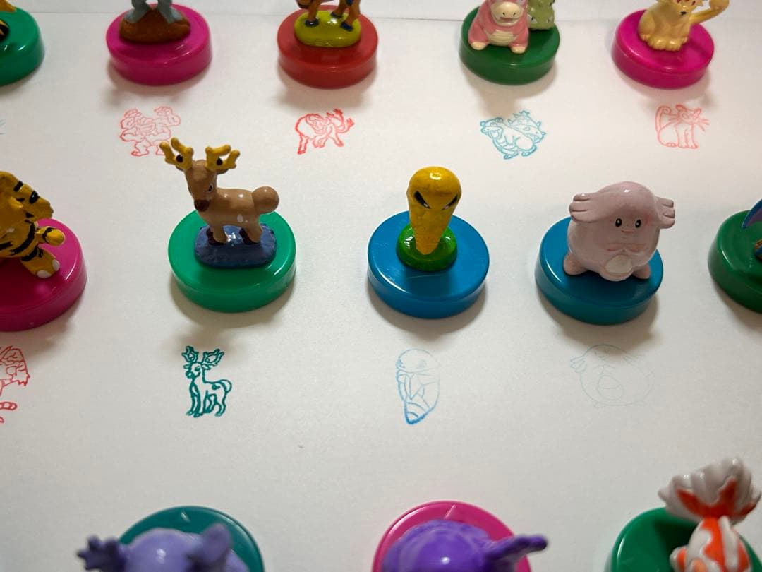 ポケモン スタンプ フィギュア ハンコ ミニフィギュア