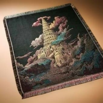 新品　未使用　ミセスグリーンアップル　ゴブラン織り　マルチクロス　アタリ