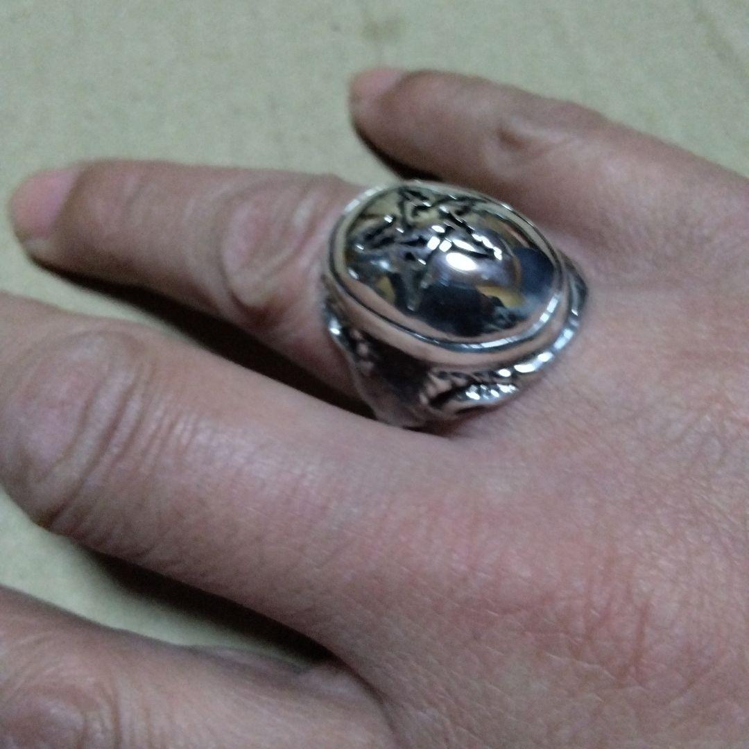 アレックスストリーター　オールSILVER製　ストーンもSILVER　茨スター