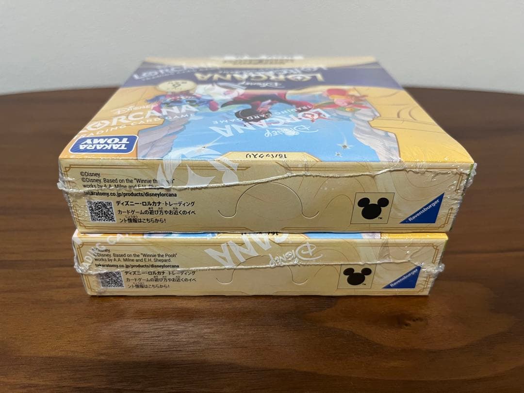 Disney Lorcana トレーディングカードゲーム ボックス2個セット