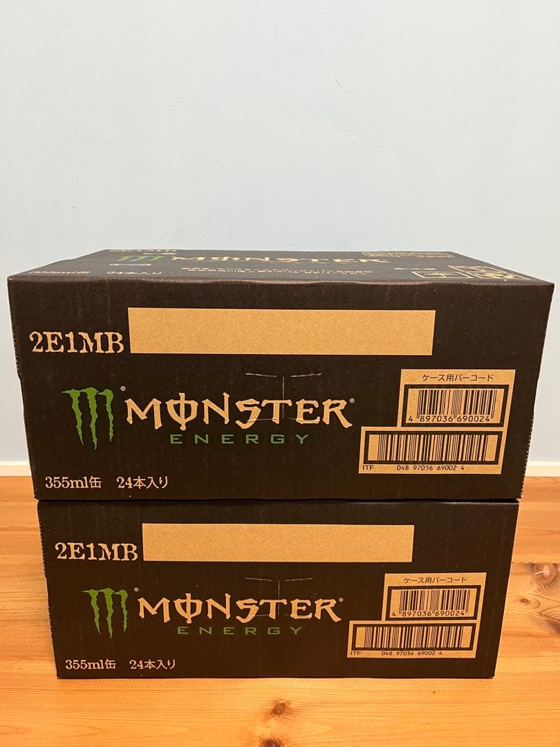 モンスターエナジー355mL 24本入 2ケース - メルカリ