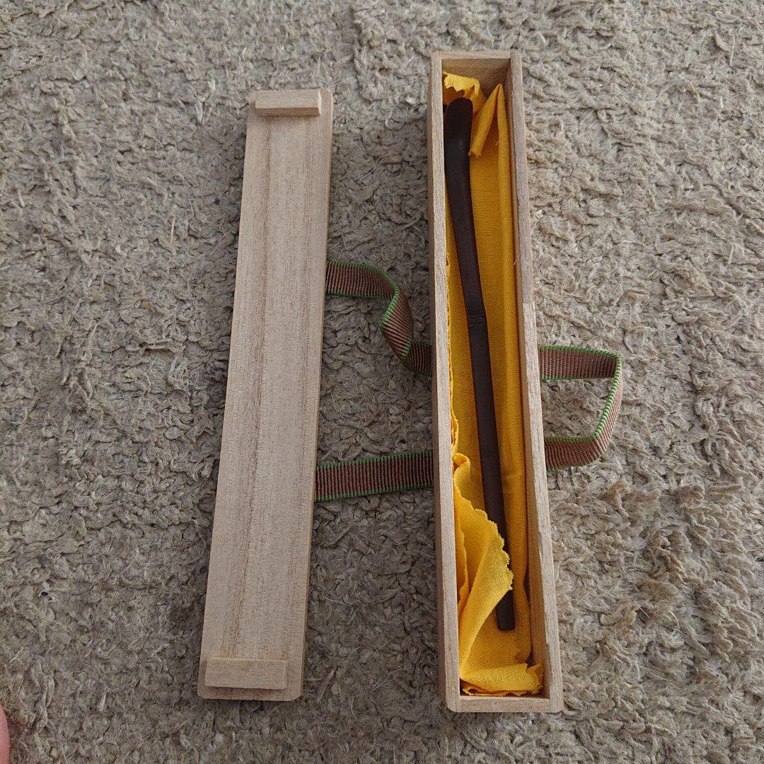 茶道具 茶杓 銘「温故」 大徳寺 辻常閑書付 共筒共箱 V 8971 茶道具 銘