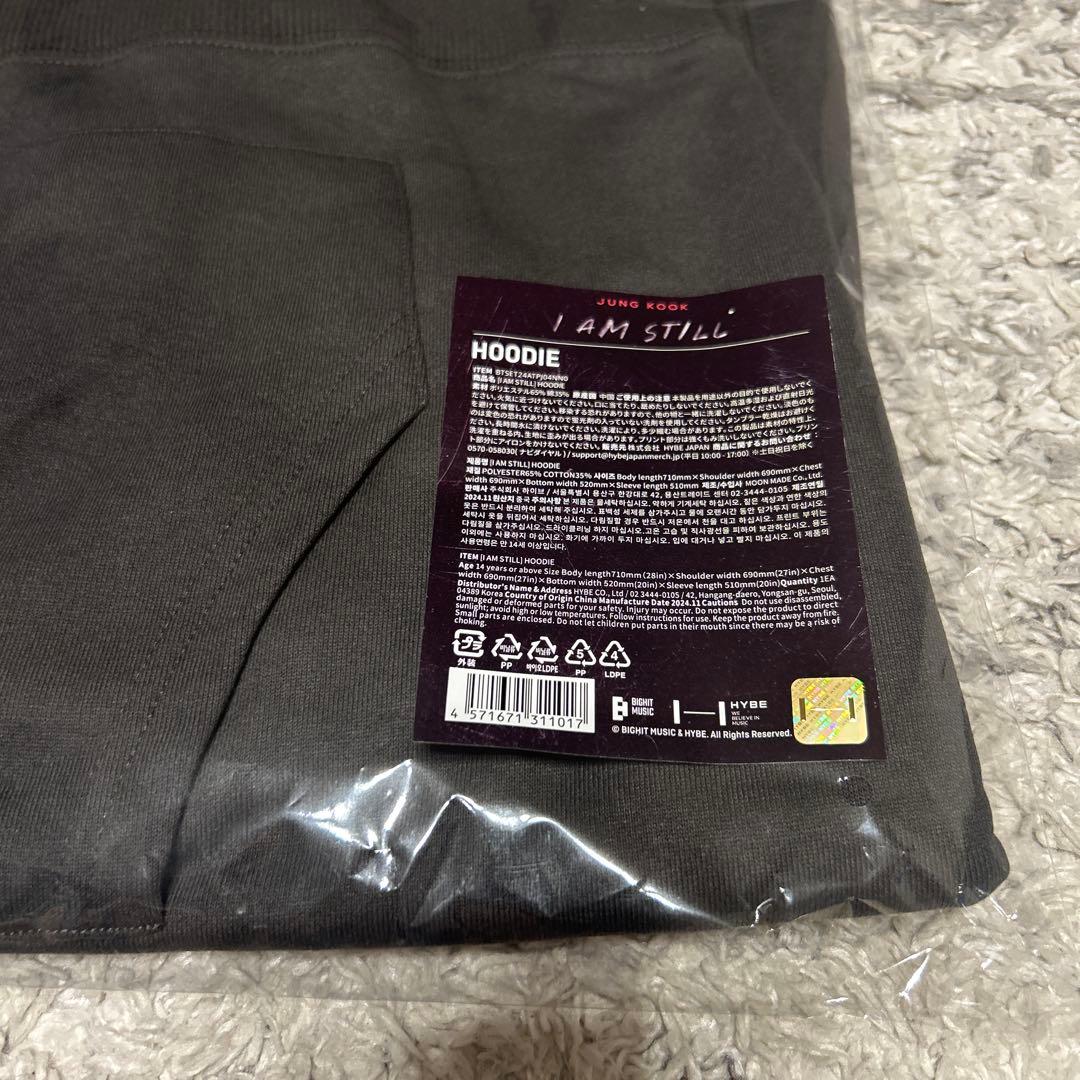新品未開封　JUNGKOOK I AM STILL HOODIE