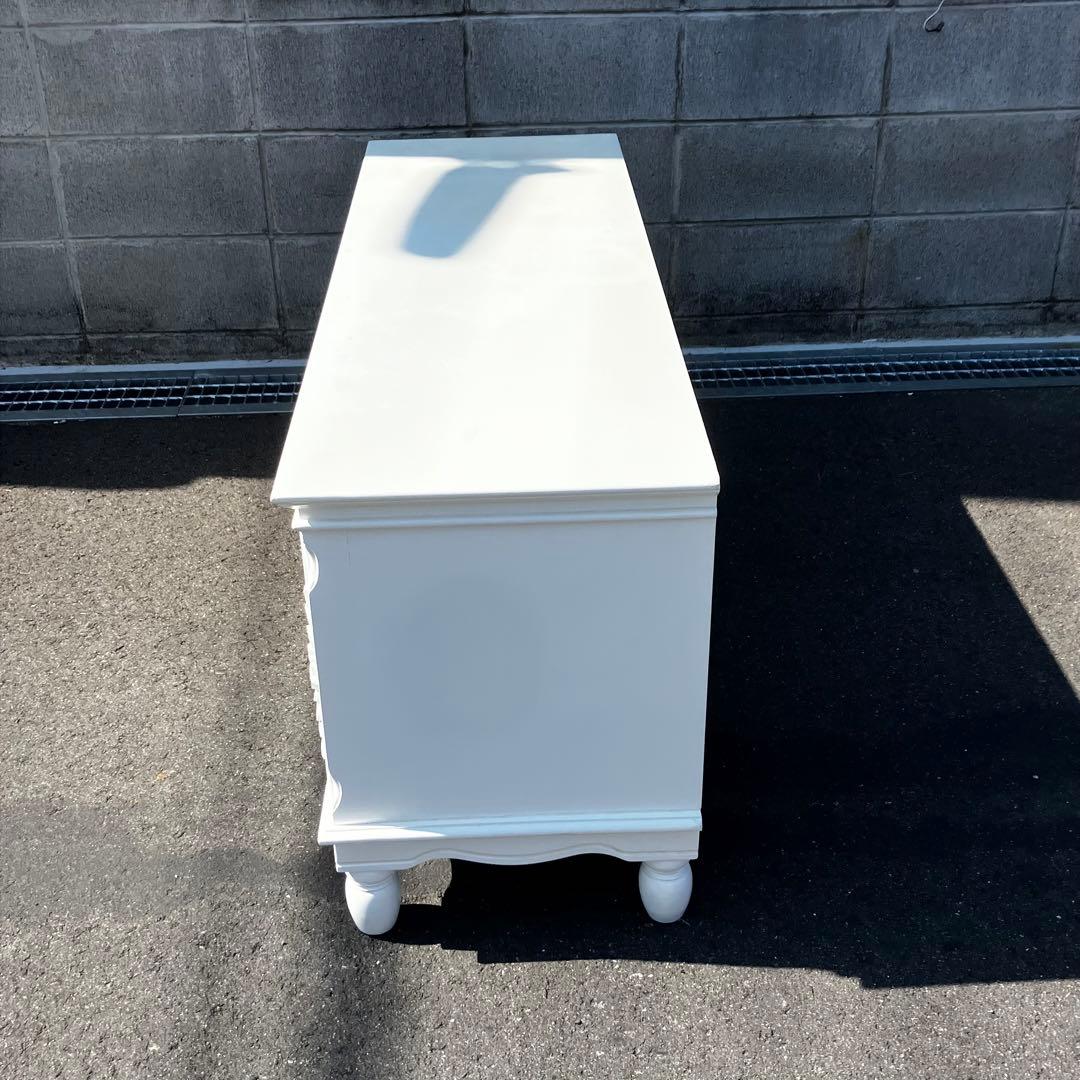 HAGIHARA ホワイト リビングボード ハンプトン