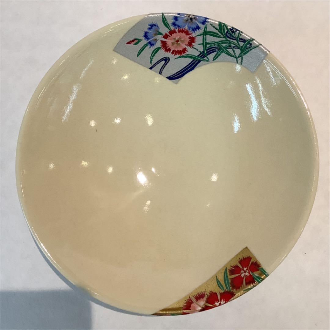 茶道具】平茶碗 八月 常夏