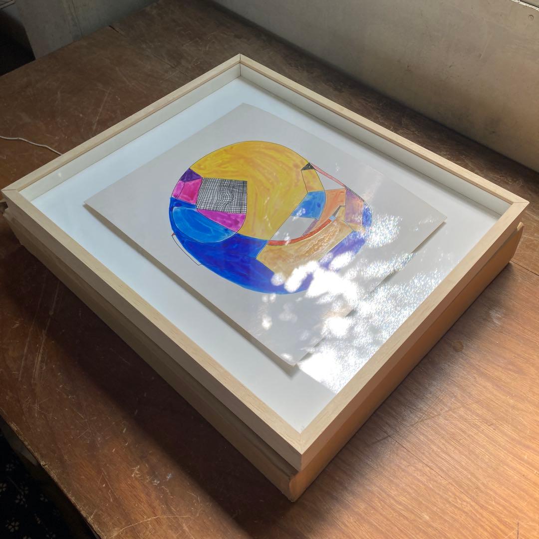 小田襄 水彩画 ビサンチンの港 1973年製作 原画 絵画 コレクション