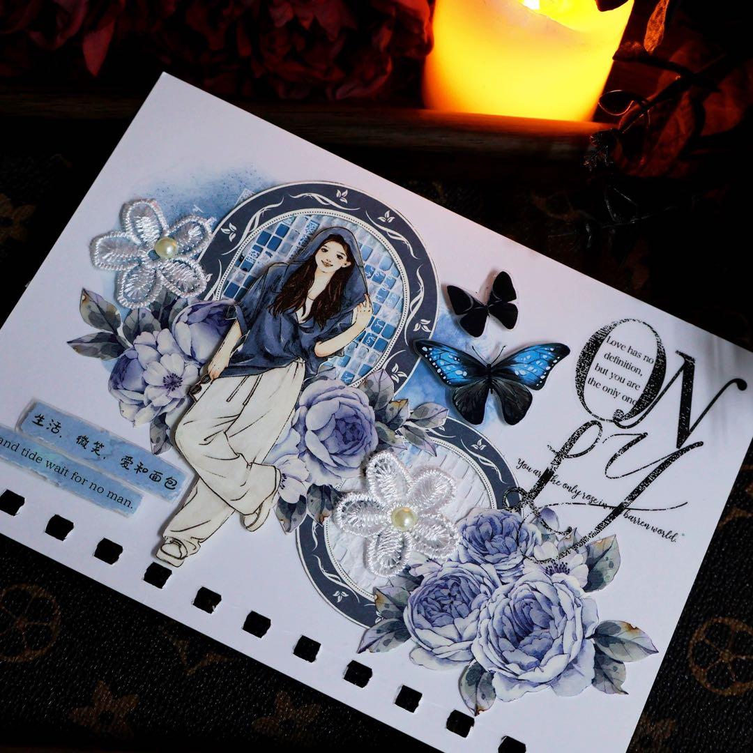 繁花文创《威廉文字》海外マスキングテープ　マステ 【2665】