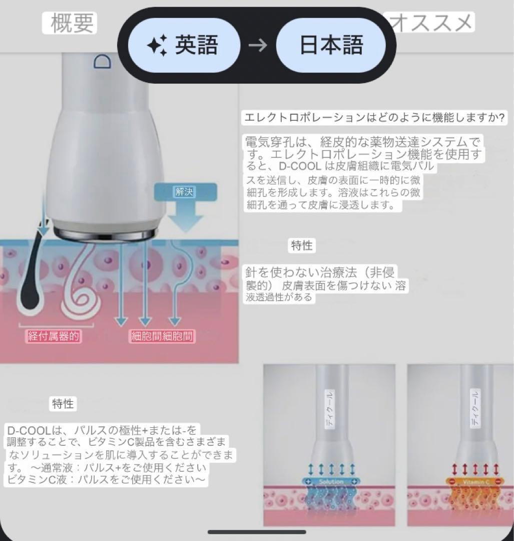 4月末迄破格の価格！【美容液導入×リフトケア】エレクトロポレーション