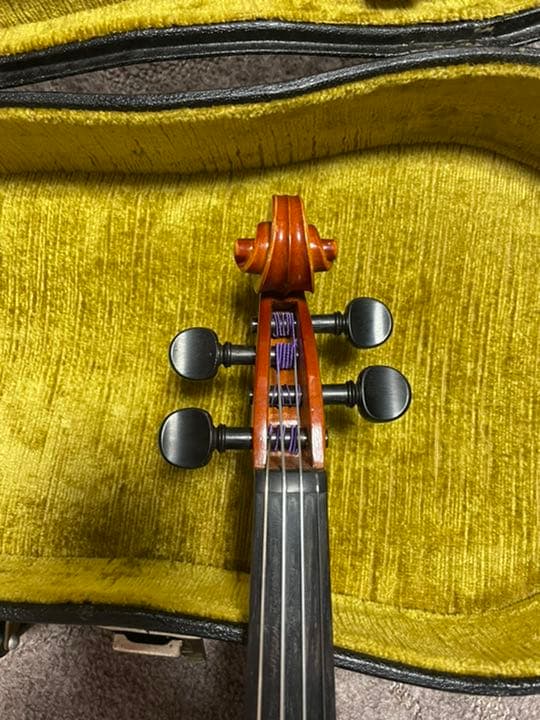 美品・美虎杢】SUZUKI NO.520 1/8 バイオリン 1990年製