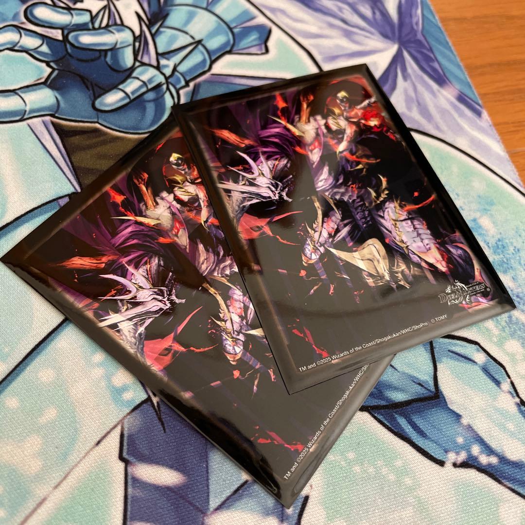 デュエルマスターズ 赤黒邪王門 デッキ 微高レート ジャオウガスリーブ付き