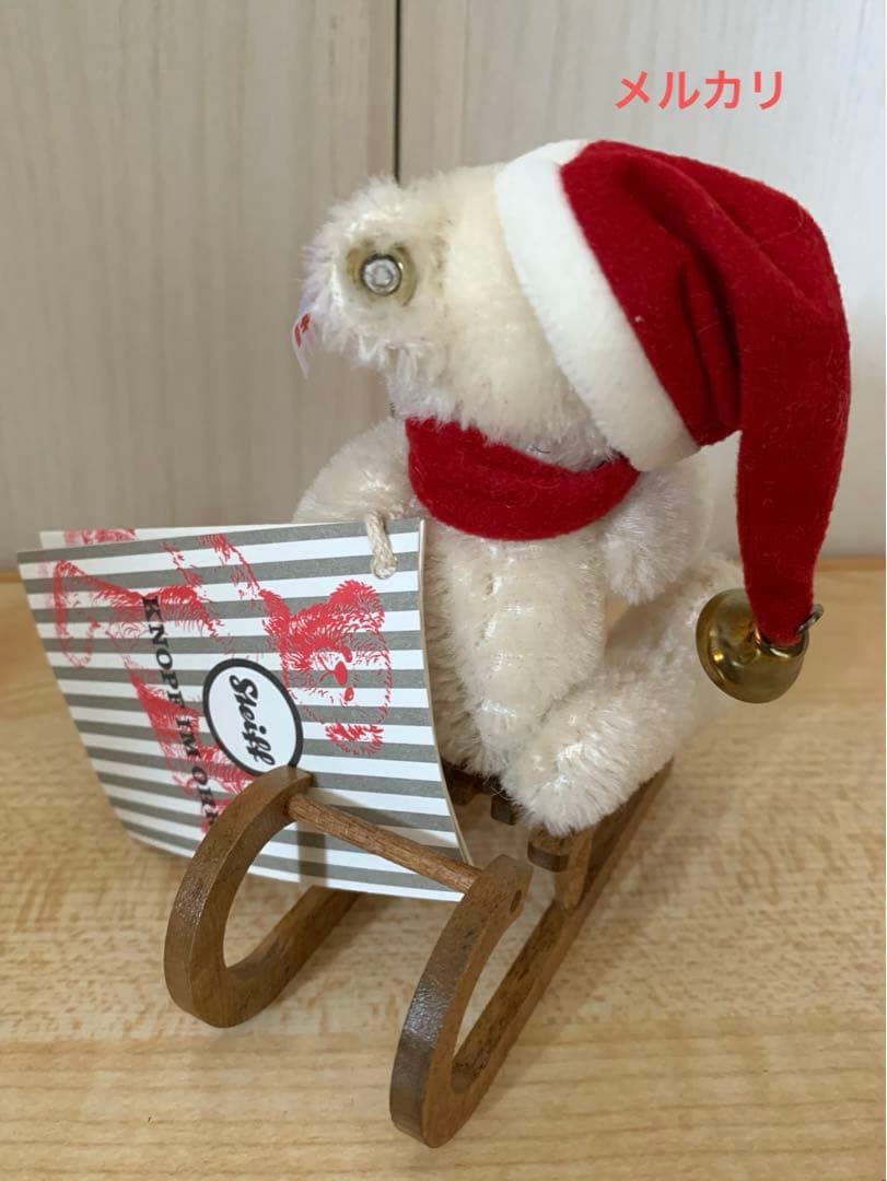 シュタイフ　クリスマススレイ（ソリ）セット