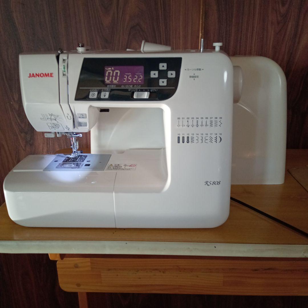 ジャノメ電子ミシン本体メンテナンス済み美品