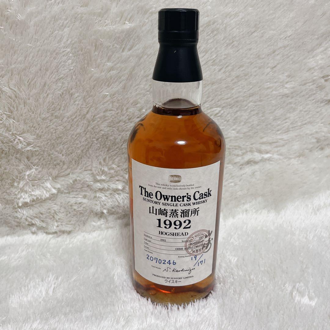 希少ウイスキー】The Owner's Cask 1992 山崎蒸留所