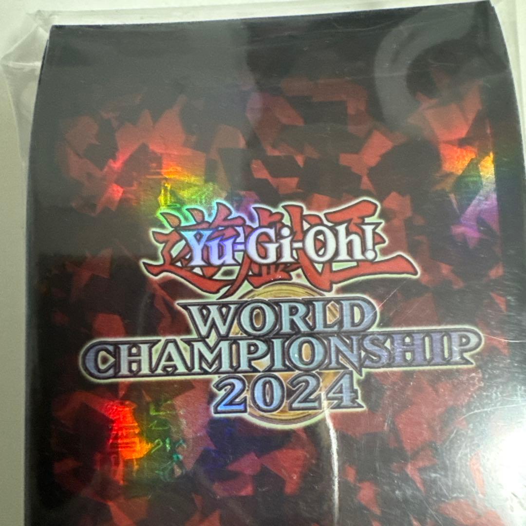 遊戯王 WCS2024 スリーブ 未開封 赤 yu-gi-oh 100枚 - メルカリ