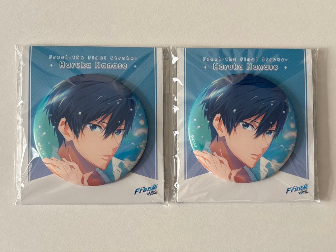 Free! 七瀬遙 オーロラビッグ缶バッジ Sparkle - メルカリ