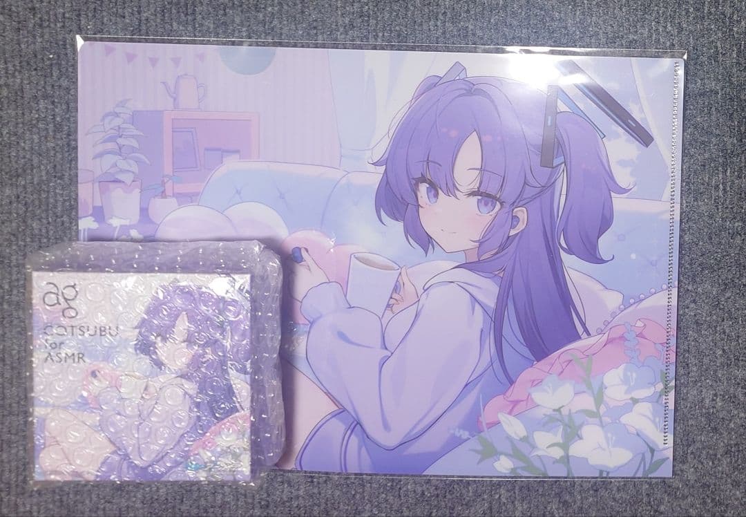 COTSUBU for ASMR ブルーアーカイブ ユウカ クリアファイルセット